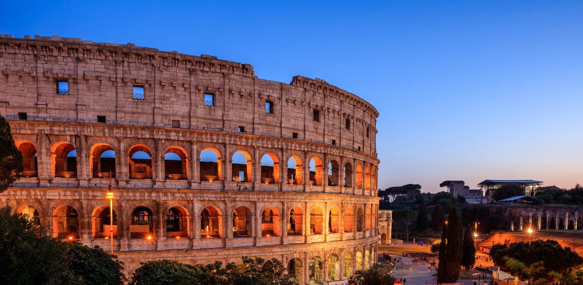 Colosseum in Roma, Italia