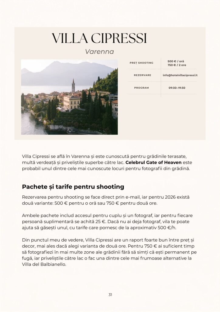O zi in alb la Lacul Como - Preview 4